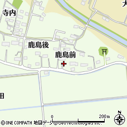 福島県相馬市馬場野鹿島前52周辺の地図