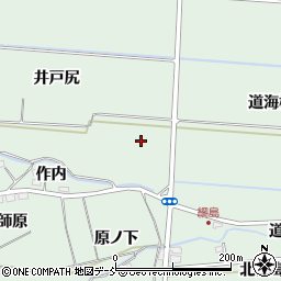 福島県福島市大笹生（井戸尻）周辺の地図