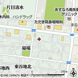 隠れ菴忍家福島笹谷店周辺の地図