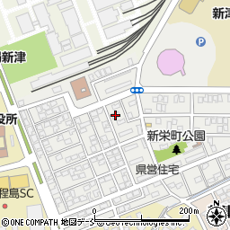 市営新津新栄町住宅２周辺の地図