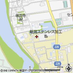 新潟県新潟市南区保坂100周辺の地図