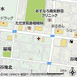 ワンズサイクル　福島笹谷店周辺の地図