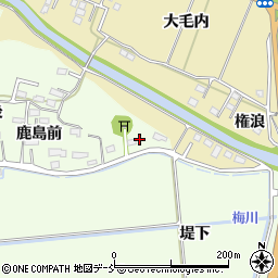 福島県相馬市馬場野鹿島前5周辺の地図