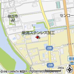 新潟県新潟市南区保坂111周辺の地図