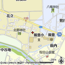 福島県相馬市大曲天神前周辺の地図