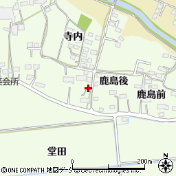福島県相馬市馬場野鹿島前78周辺の地図