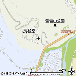 福島県相馬市西山長谷堂周辺の地図