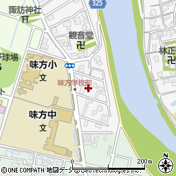 新潟県新潟市南区吉江377周辺の地図