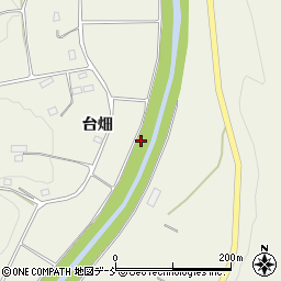 福島県伊達市霊山町中川西広瀬周辺の地図