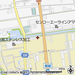 新潟県新潟市南区保坂136周辺の地図