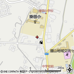 福島県伊達市霊山町掛田高ノ上14周辺の地図