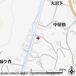 福島県伊達市保原町柱田中屋敷50-9周辺の地図