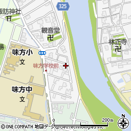 新潟県新潟市南区吉江379-6周辺の地図