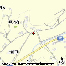 福島県伊達市保原町高成田前田3周辺の地図