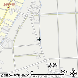 新潟県新潟市南区赤渋1217周辺の地図