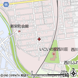 新潟県新潟市西蒲区川崎252-8周辺の地図