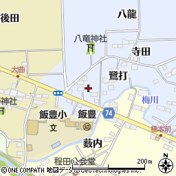 福島県相馬市新田八龍周辺の地図