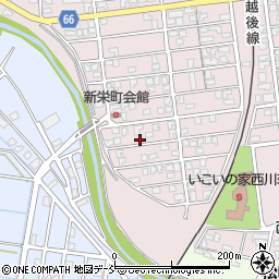 新潟県新潟市西蒲区川崎189-6周辺の地図