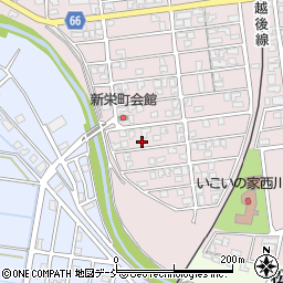 新潟県新潟市西蒲区川崎189-7周辺の地図