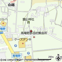福島県相馬市馬場野岩崎周辺の地図