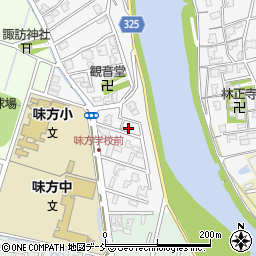 新潟県新潟市南区吉江382周辺の地図