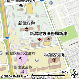 新潟県新潟市秋葉区新津4527-2周辺の地図