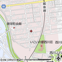 新潟県新潟市西蒲区川崎252周辺の地図