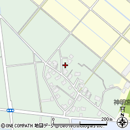 新潟県新潟市南区引越1158周辺の地図