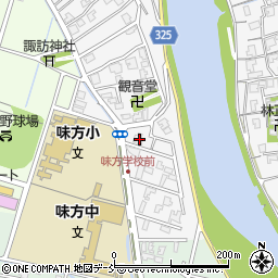 新潟県新潟市南区吉江384周辺の地図