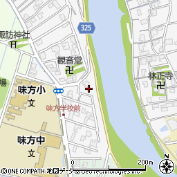 新潟県新潟市南区吉江381周辺の地図