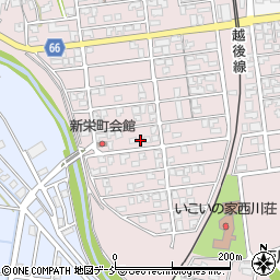 新潟県新潟市西蒲区川崎242周辺の地図