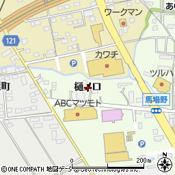 福島県相馬市馬場野（樋ノ口）周辺の地図