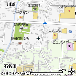 福島県剣道連盟周辺の地図