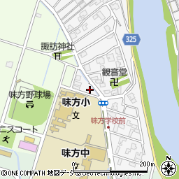 新潟県新潟市南区吉江394-1周辺の地図