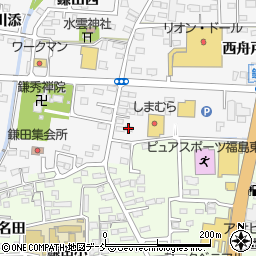 福島県剣道連盟事務局周辺の地図