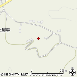 福島県伊達市霊山町中川田沢周辺の地図