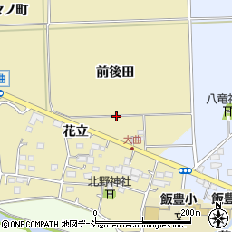 福島県相馬市大曲（前後田）周辺の地図