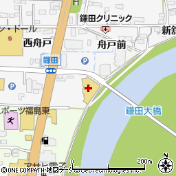 ドン・キホーテ福島店周辺の地図