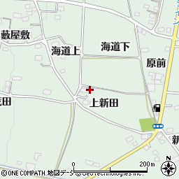 福島県福島市大笹生上新田38周辺の地図