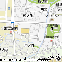 ゲオ福島鎌田店周辺の地図