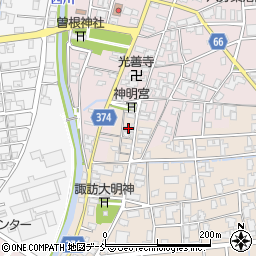 渡部石材店工場周辺の地図