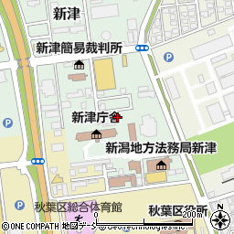 新潟県新潟市秋葉区新津4523周辺の地図