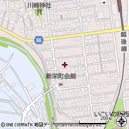 新潟県新潟市西蒲区川崎199周辺の地図