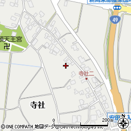 新潟県阿賀野市寺社甲-677周辺の地図