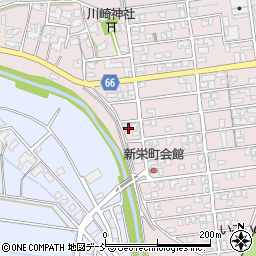 新潟県新潟市西蒲区川崎168周辺の地図