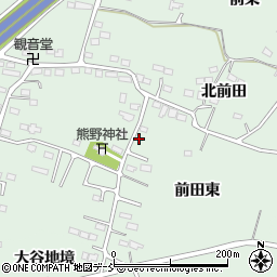 福島県福島市笹谷前田東59周辺の地図