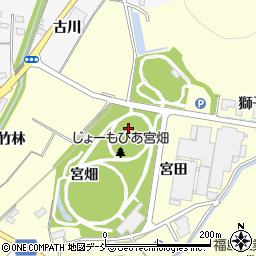 福島県福島市岡島宮田1周辺の地図