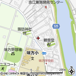 新潟県新潟市南区吉江816周辺の地図