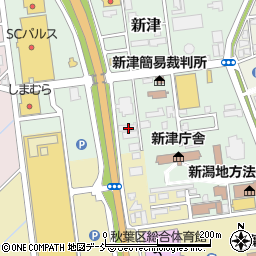 新潟県新潟市秋葉区新津4551周辺の地図