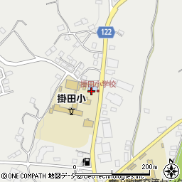 福島県伊達市霊山町掛田高ノ上5周辺の地図